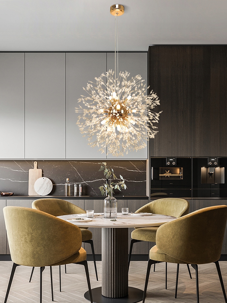 LAMPA WISZĄCA KRYSZTAŁOWA ŻYRANDOL KRYSZTAŁOWY ZŁOTA SUFITOWA NOWOCZESNA G9 Rodzaj gwintu G9