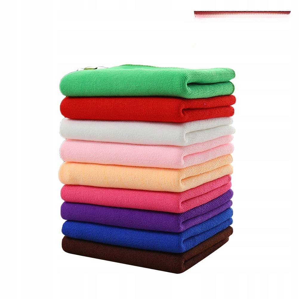 27 SZT. RĘCZNIKÓW DO CZYSZCZENIA SAMOCHODU 30X70CM Z MIKROFIBRY AUTO