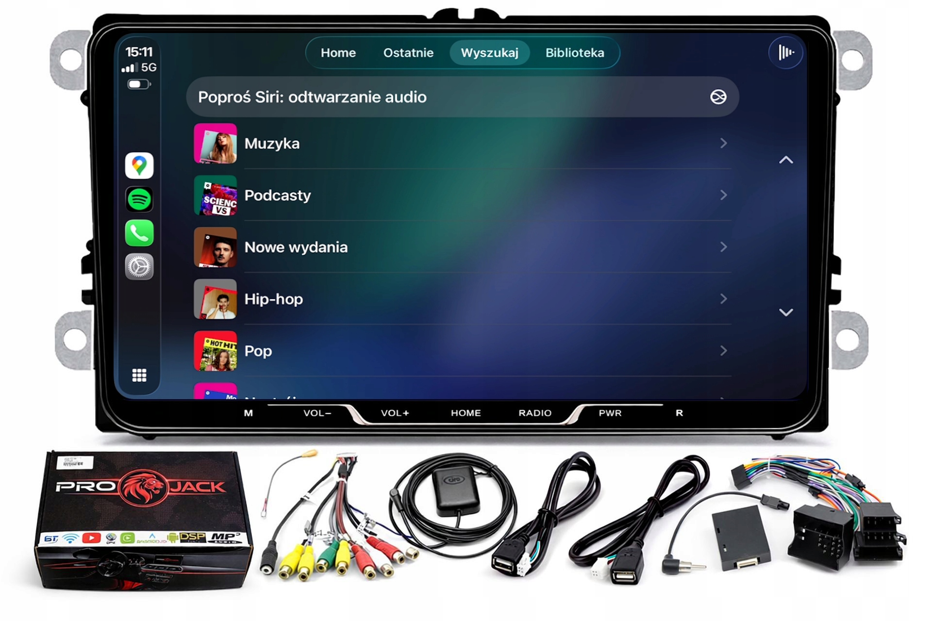 Rádio Navigácia Gps Android Vw Amarok 2012-2020 Wifi Carplay 4/64GB