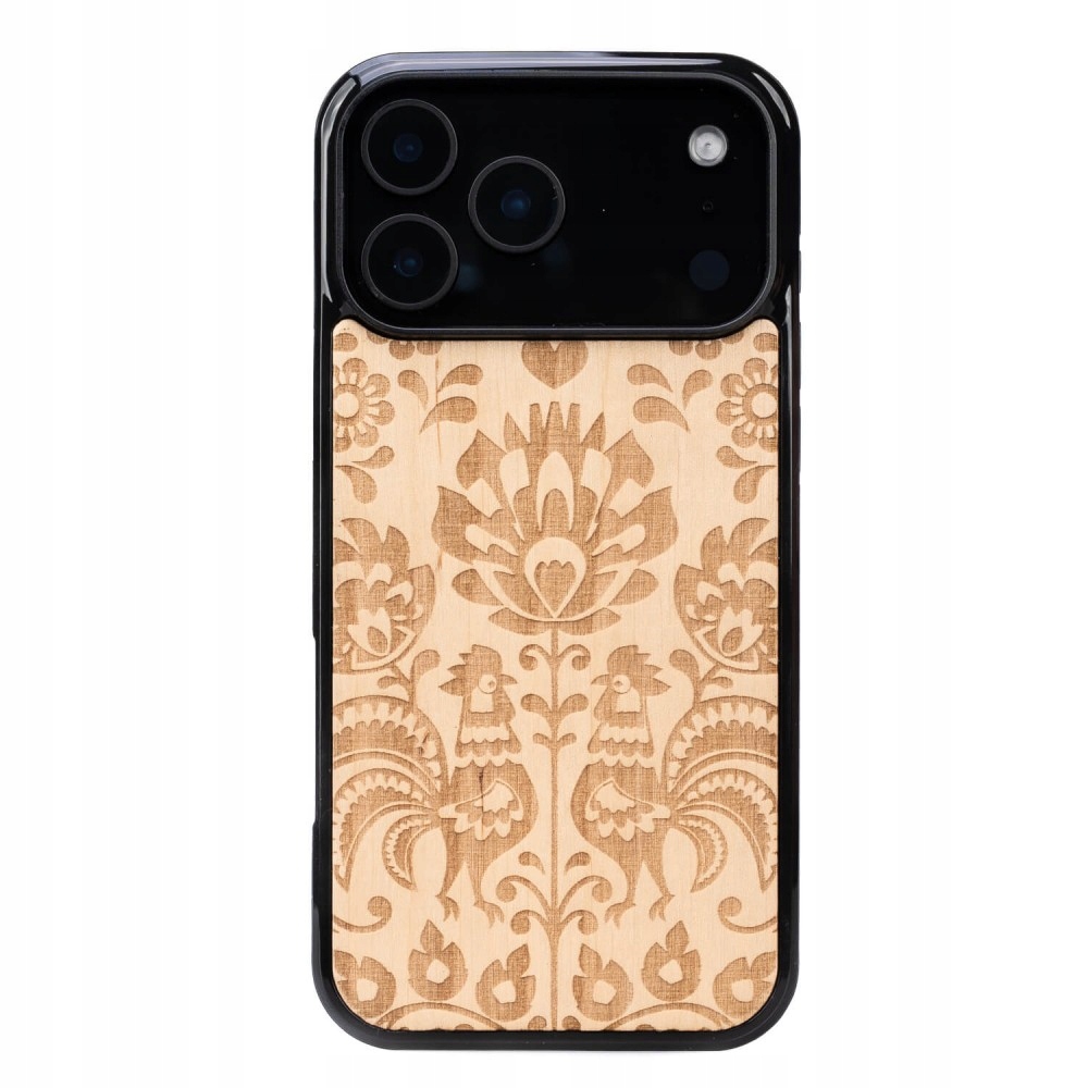 Dřevěný Pouzdro Bewood pro iPhone 17 Pro Max, Polský lidový aniegre