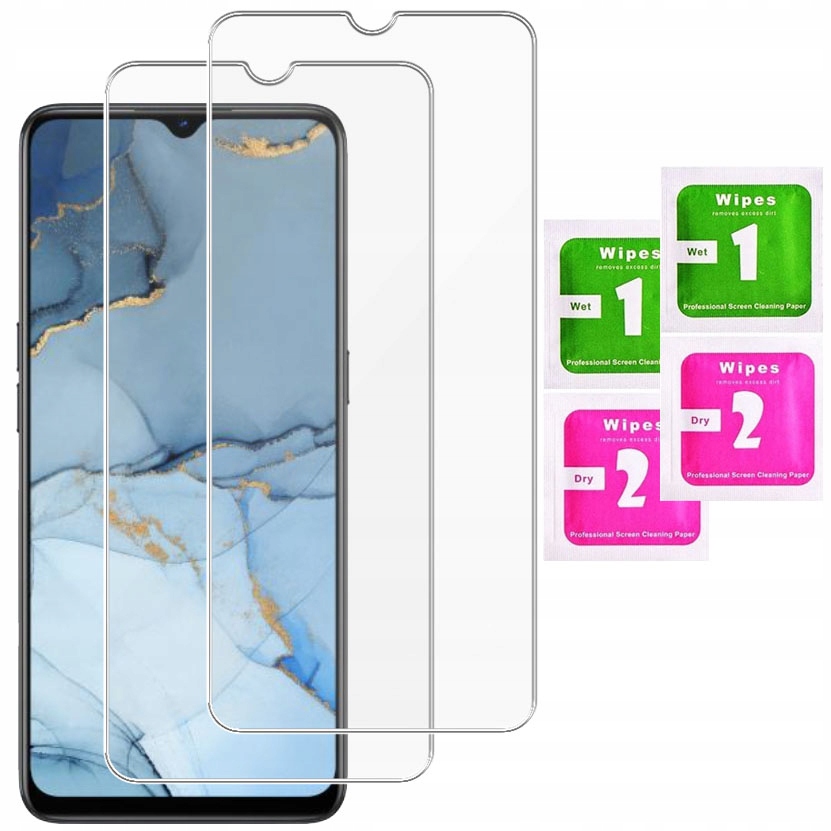 

2x Szkło Hartowane Do Oppo Reno 3 4G Szybka 9H