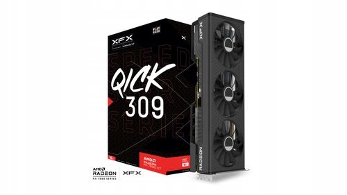 Xfx Radeon RX-7600XT Speedster QICK309 16GB/128bit GDDR6, 3xDP, Hdmi Rx…
