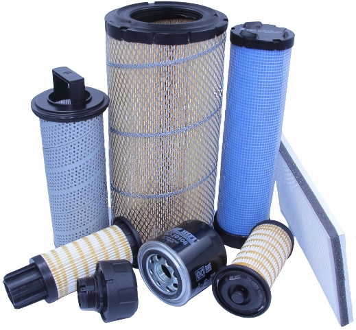 Filtry Wacker Neuson WL60, WL70 komplet, motor Perkins 854E-E34TAWF