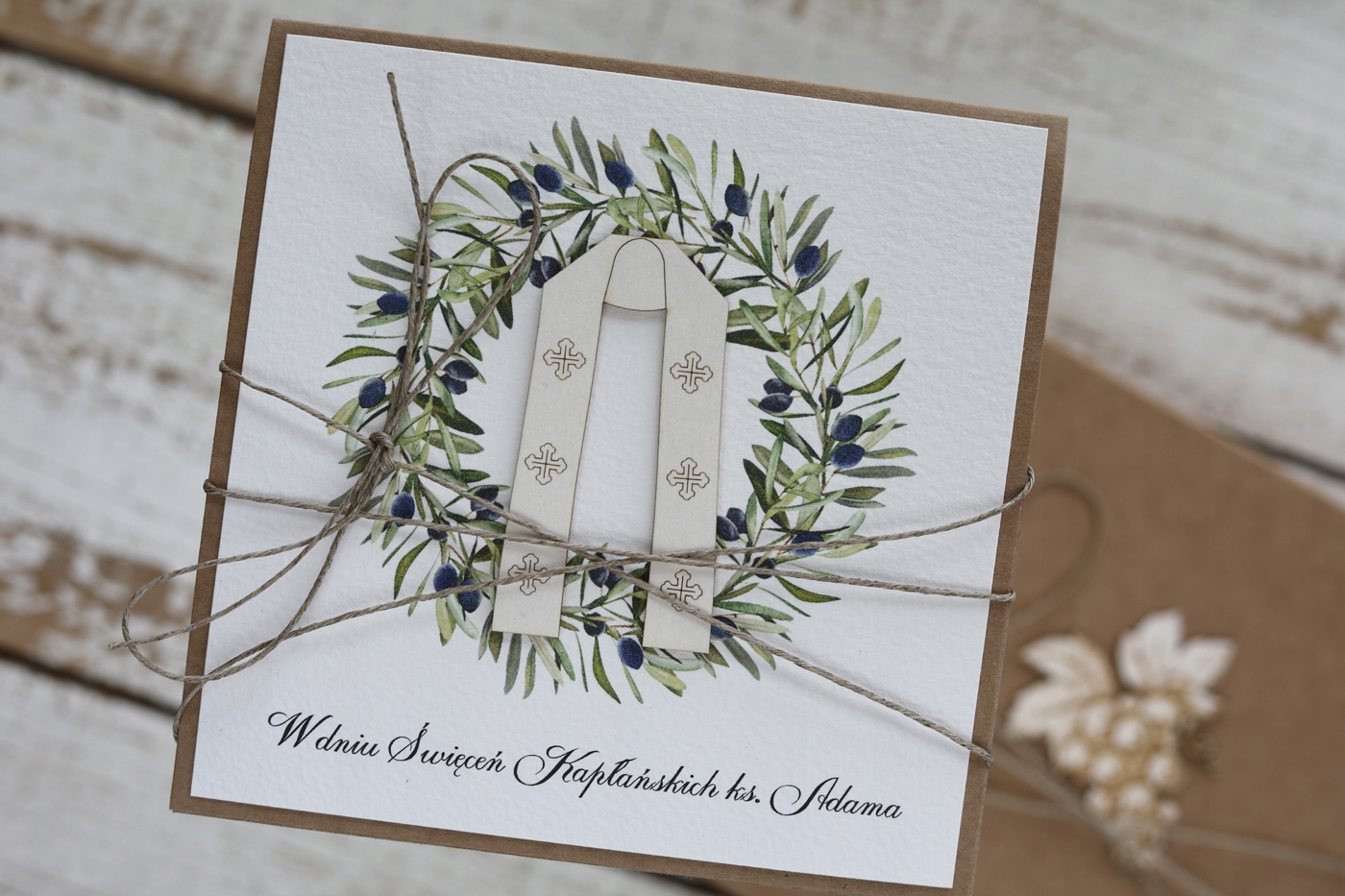 Přání k kněžskému svěcení pro kněze