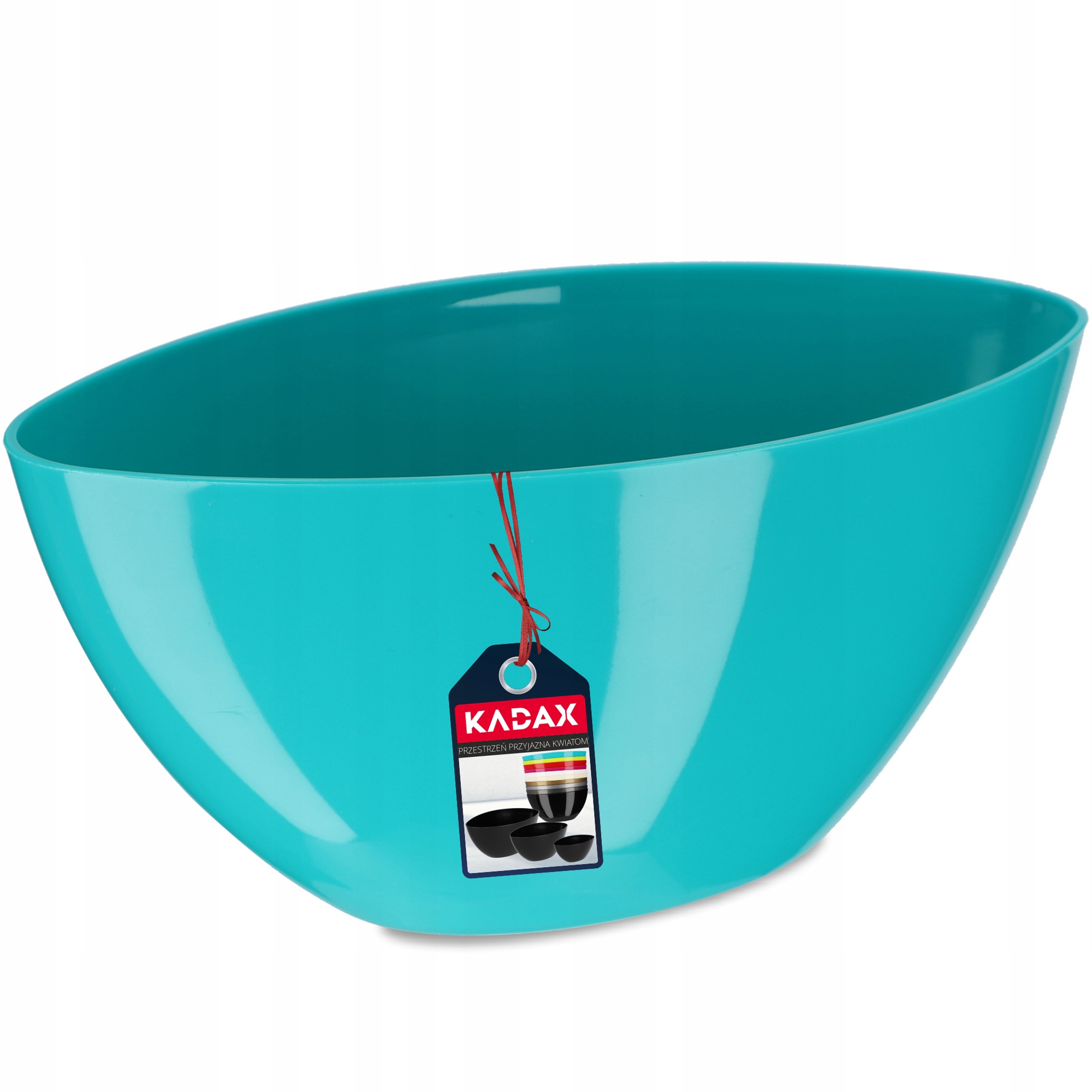 

Doniczka Osłonka Donica Połysk Turkus 30 CM