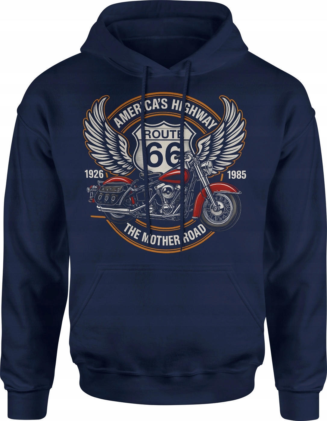 Bluza Motocyklowa Dla Motocyklisty Route 66 Amerykańska Usa Moto S