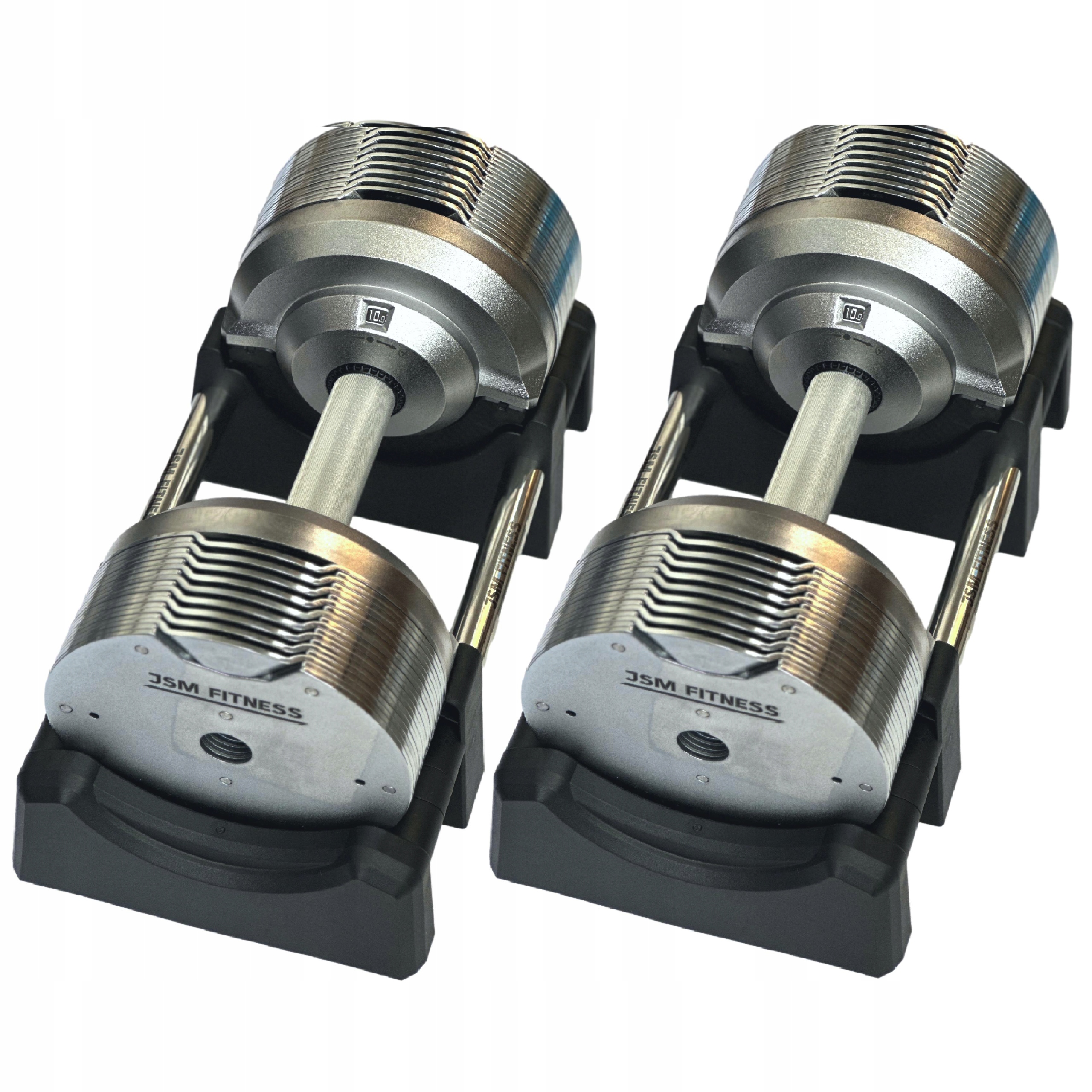 ZESTAW 2x SZTANGIELKA REGULOWANA 32.5KG skok 1.5kg, 20w1 HANTLE REGULOWANE