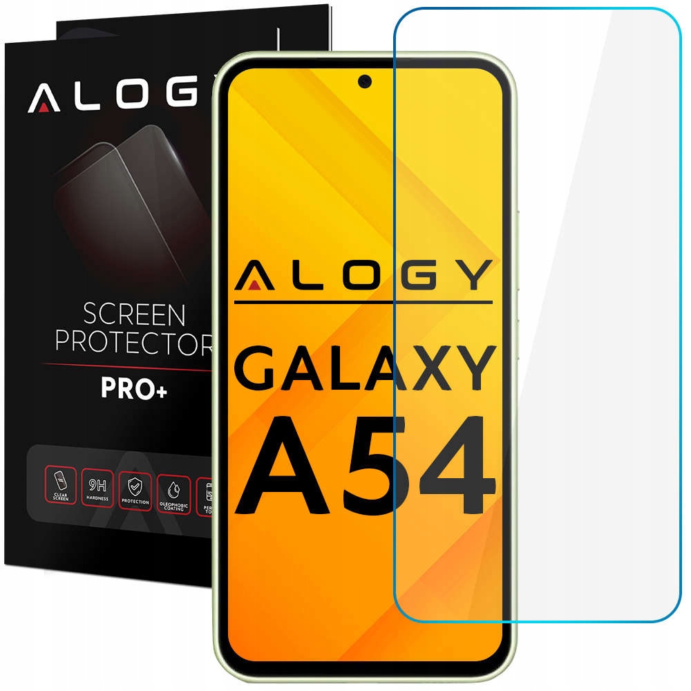 

Szkło Hartowane 9H Pro+ ekran Alogy do Samsung A54