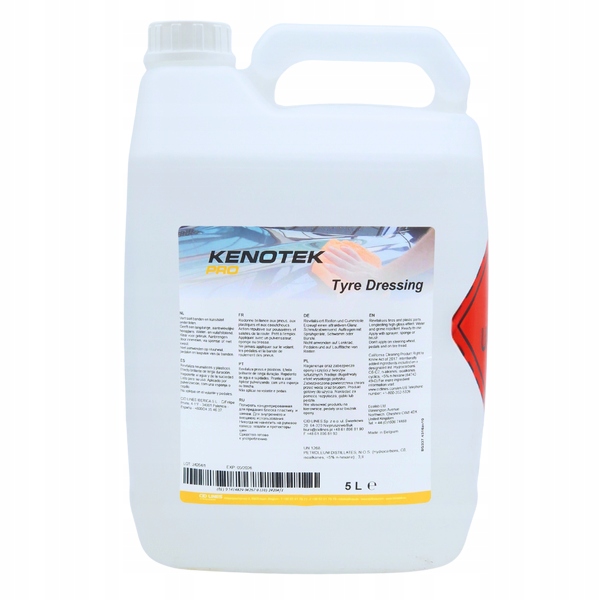 Kenotek Tyre Dressing 5L černidlo na pneumatiky nárazníkov