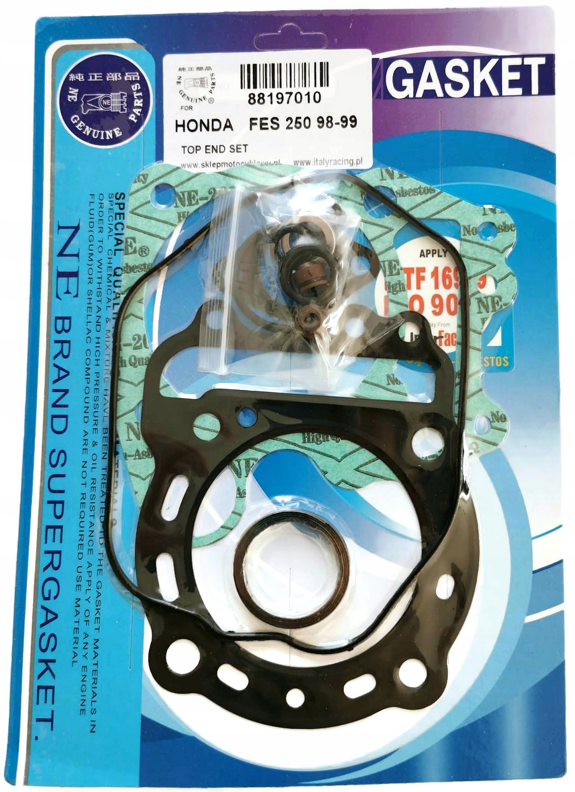 

Komplet Uszczelek Honda Fes 250 Foresight 1998-99