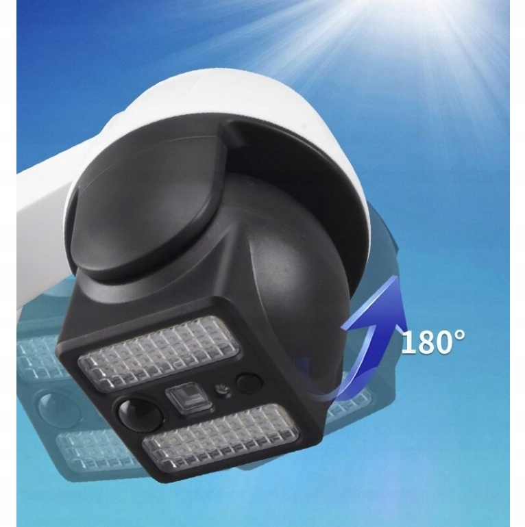 ATRAPA KAMERY PRZEMYSŁOWA DIODA SOLARNA OBROTOWA Marka Inna