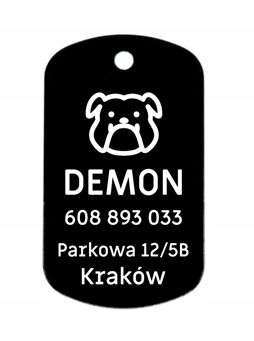 

Identyfikator Nieśmiertelnik Adresówka Dla Psa