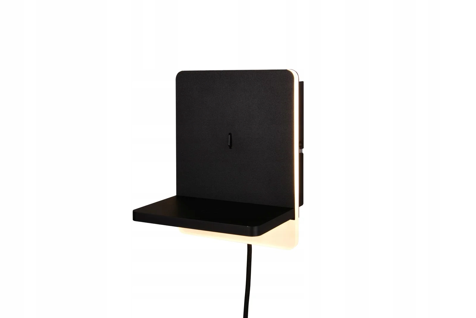 Nástenné svietidlo Fairfield Trio 9W Led čierne s indukčným nabíjaním Trio