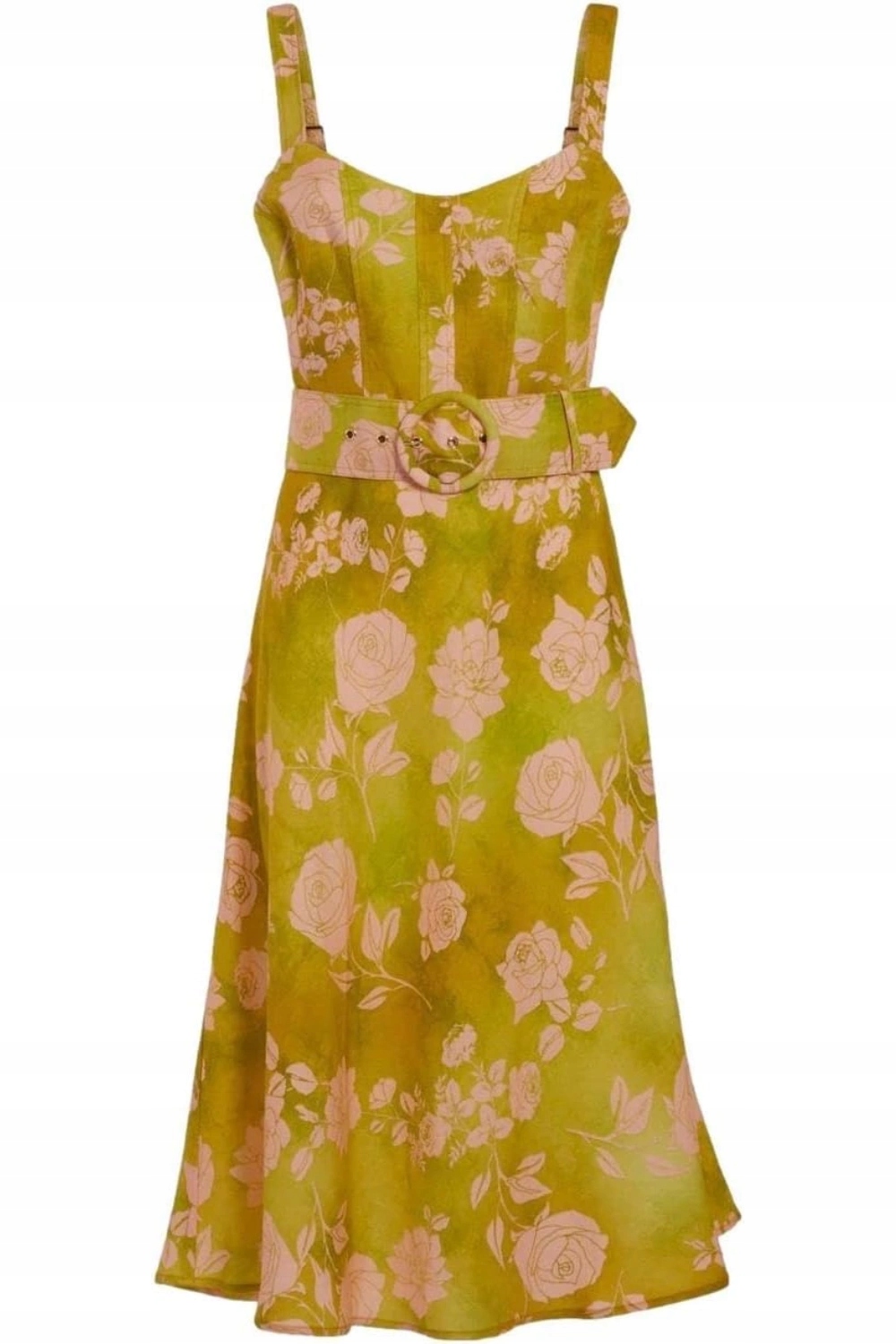 Dámské maxi Šaty Guess By Marciano s ramínky, dlouhé, módní, vel. 44/L