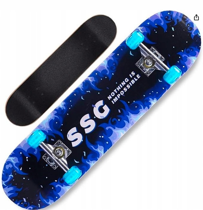 Deskorolka skateboard ABEC 78x20