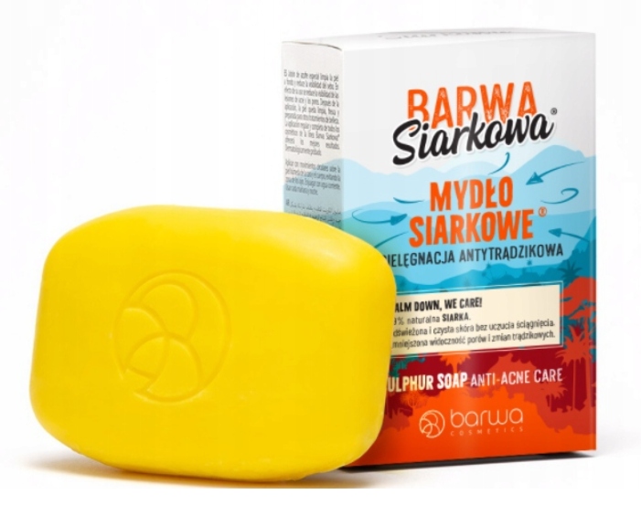 

Barwa mydło siarkowe antytrądzikowe 100g