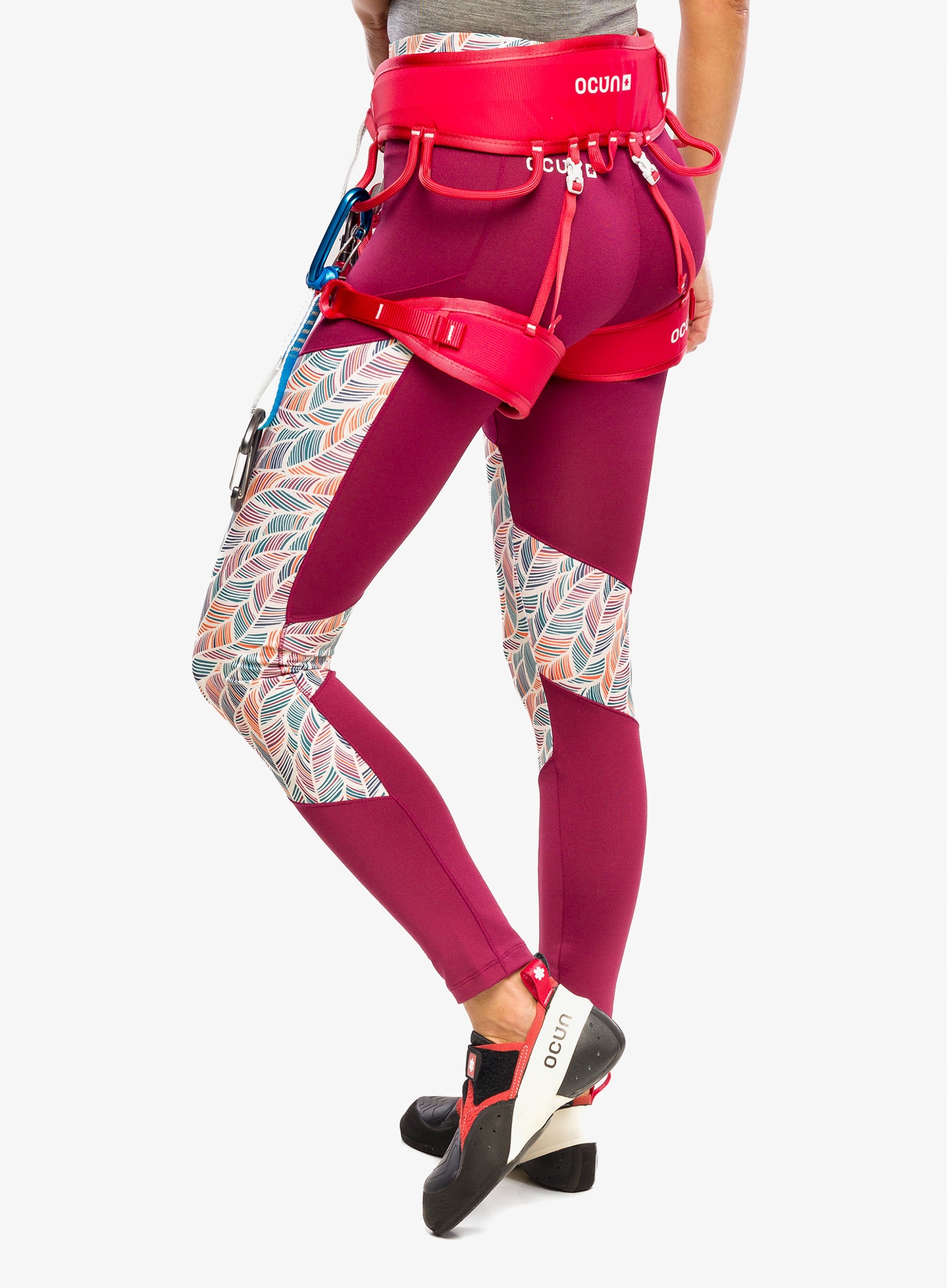 Uprząż wspinaczkowa Ocun Twist - red M-XL Rodzaj biodrowa