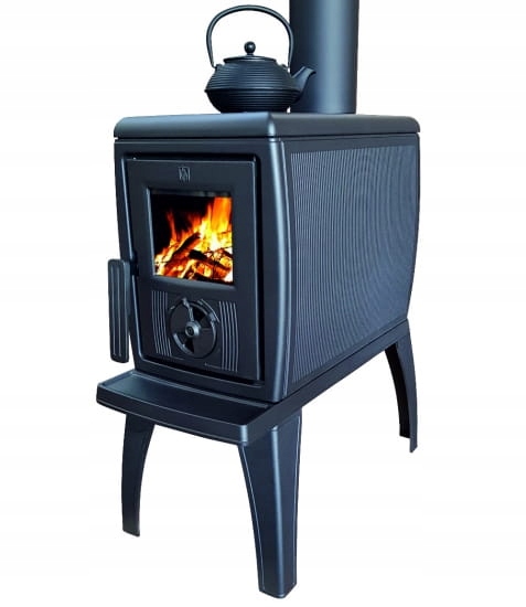 PIEC KOMINKOWY ŻELIWNY TRENK 8kW KOZA