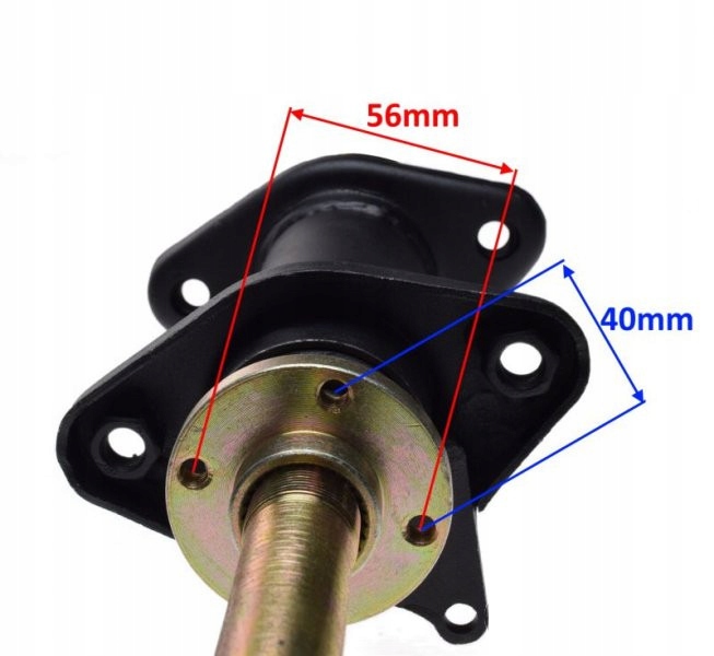 OŚ TYŁ QUAD ATV 200 KPL 810mm Producent Wilmat