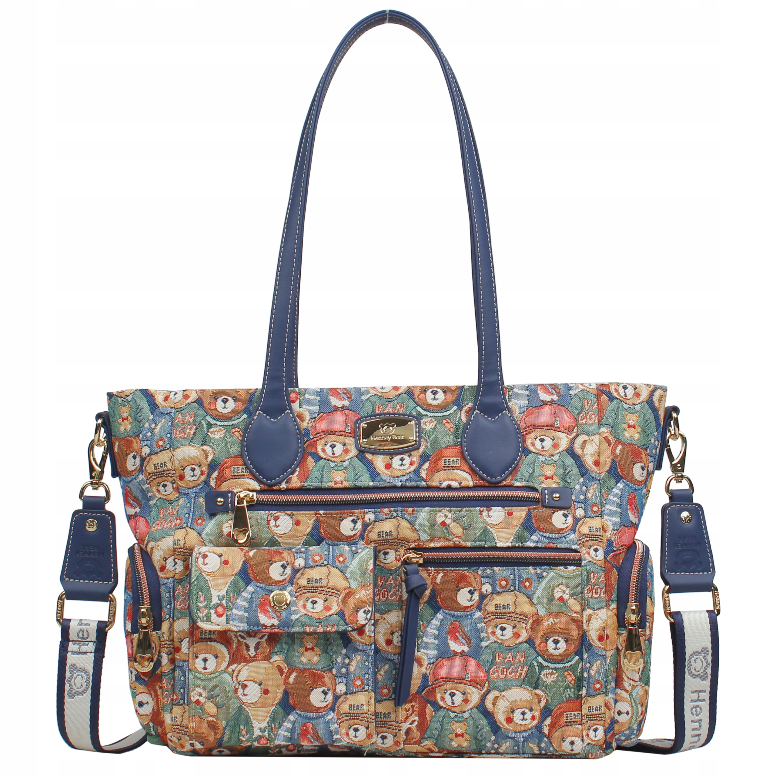 Dámská Kabelka A4 Elegantní Přes Rameno Henney Bear