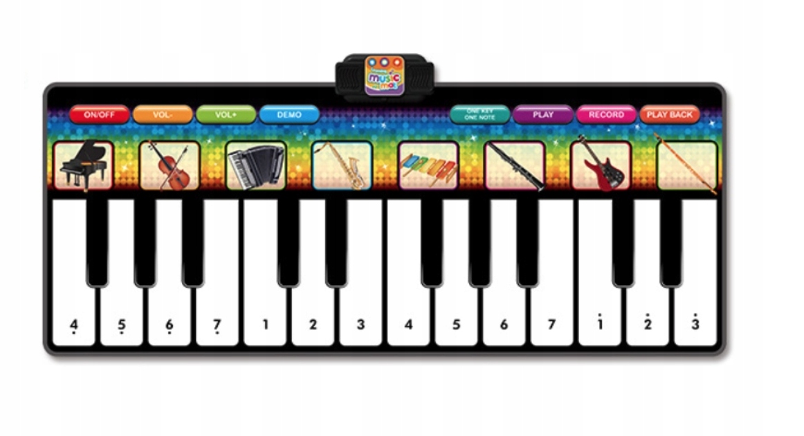 

Interaktywna Mata Muzyczna Do Tańczenia Pianinko
