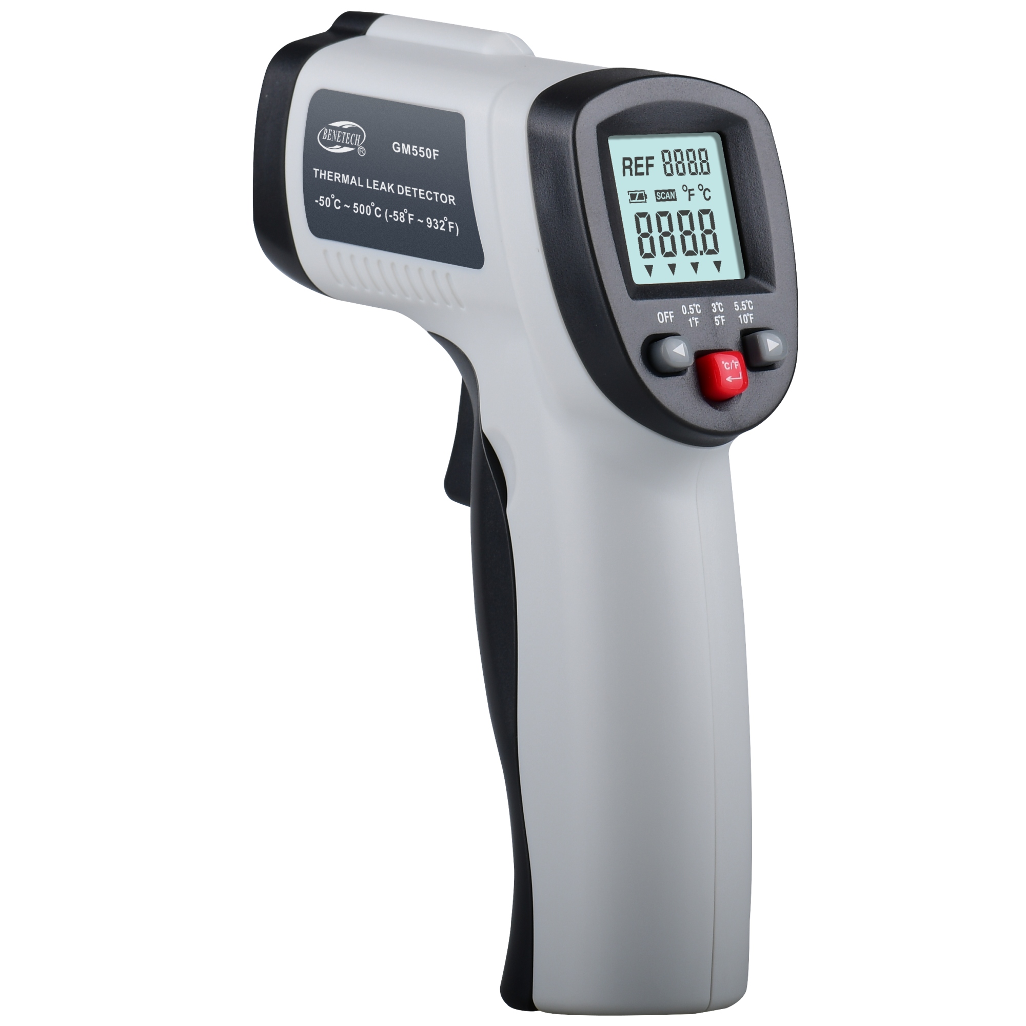 PIROMETR TERMOMETR LASEROWY BEZDOTYKOWY MIERNIK TEMPERATURY -50 +500 st.C EAN (GTIN) 5905072880572