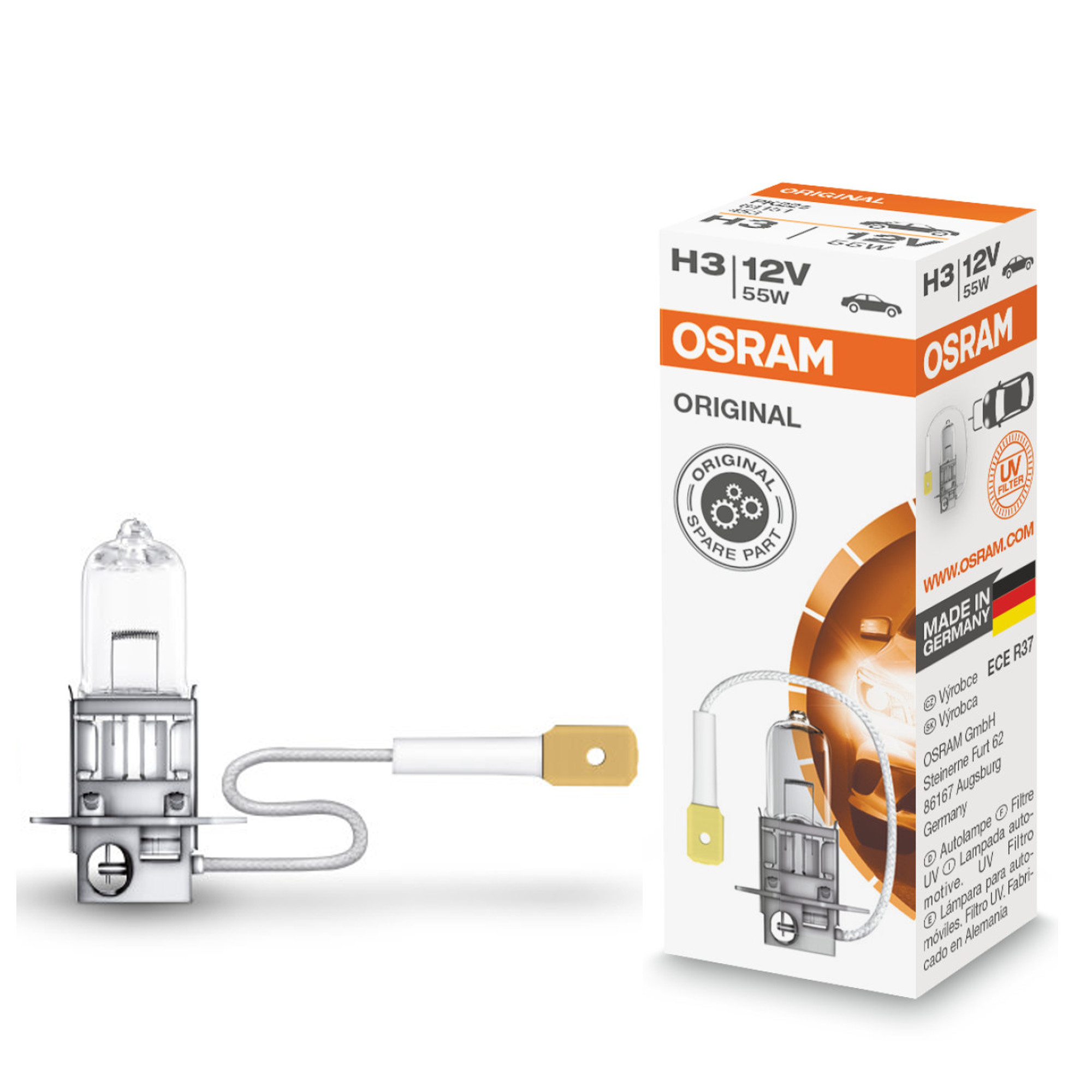 

Osram Original H3 12V 55W 64151 1szt