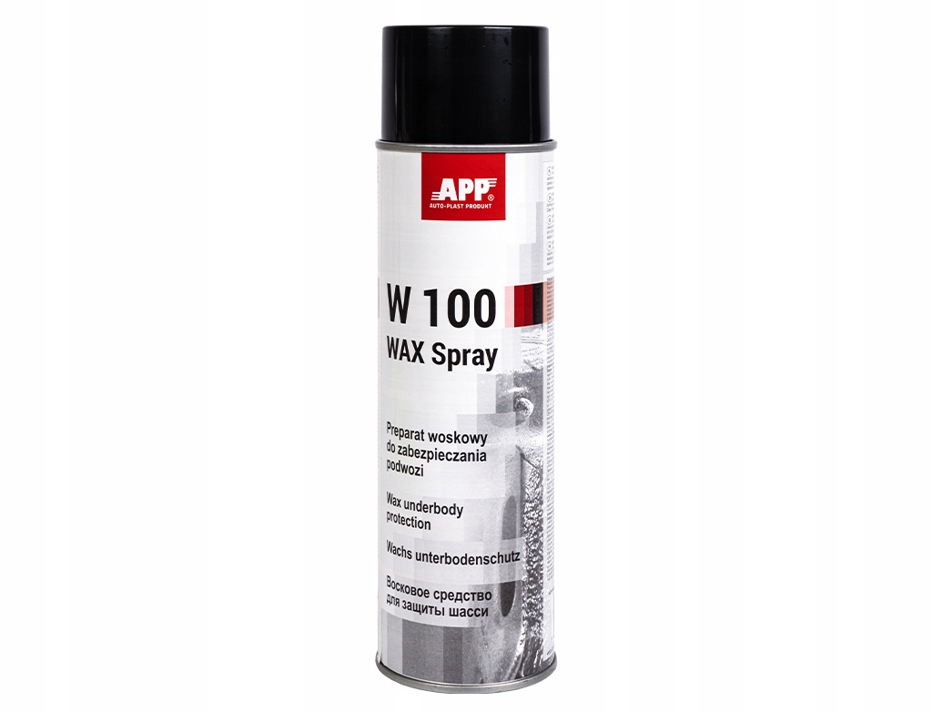 

App W100 Spray Preparat woskowy do podwozia 0,50l