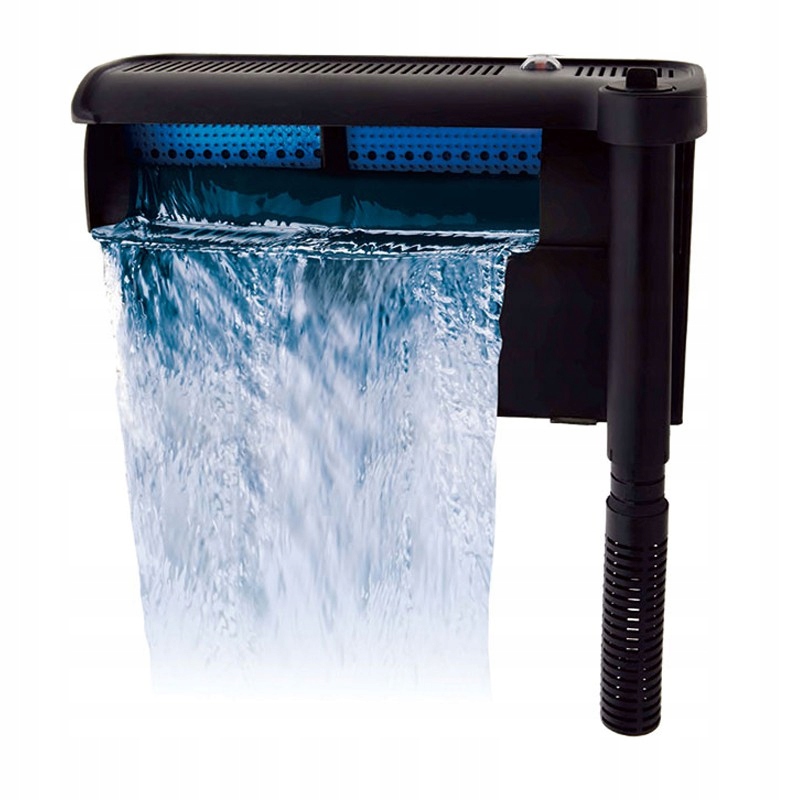 Levně Kaskádový Filtr Pro Akvárium 152-288 L 1000 L/h 3-STUPŇOVÁ Regulace