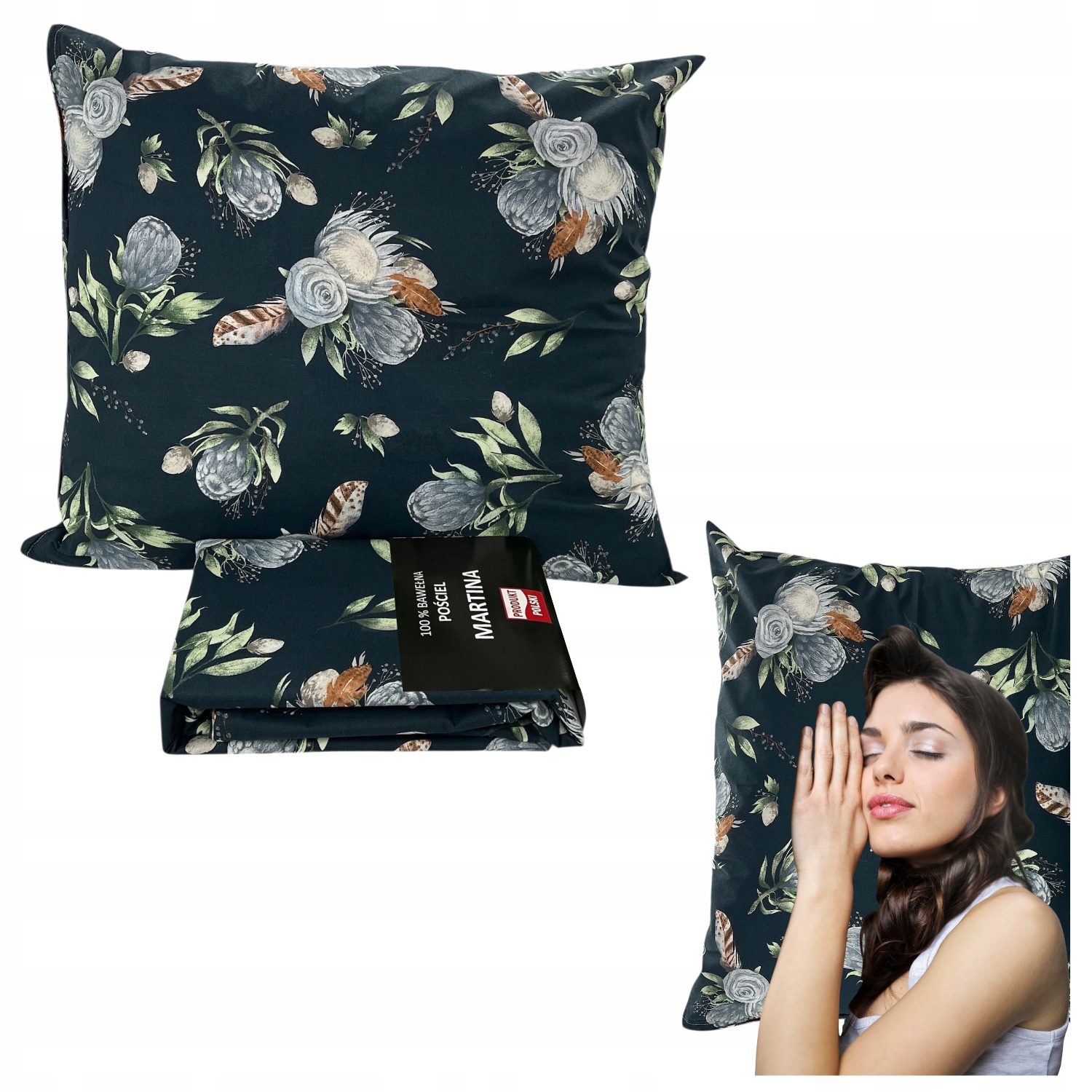 Povlečení 160x200 Bavlněný komplet na zip Měkké přírodní