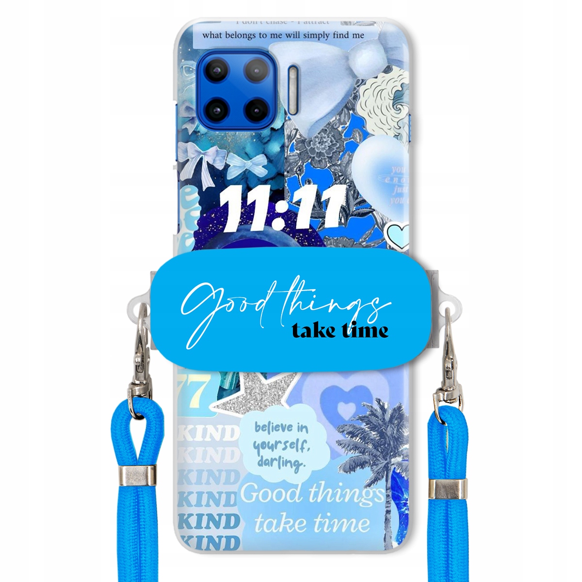 Puzdro pre Motorola G 5G Plus Držiak Crossbody vodítko Good Things na dovolenku