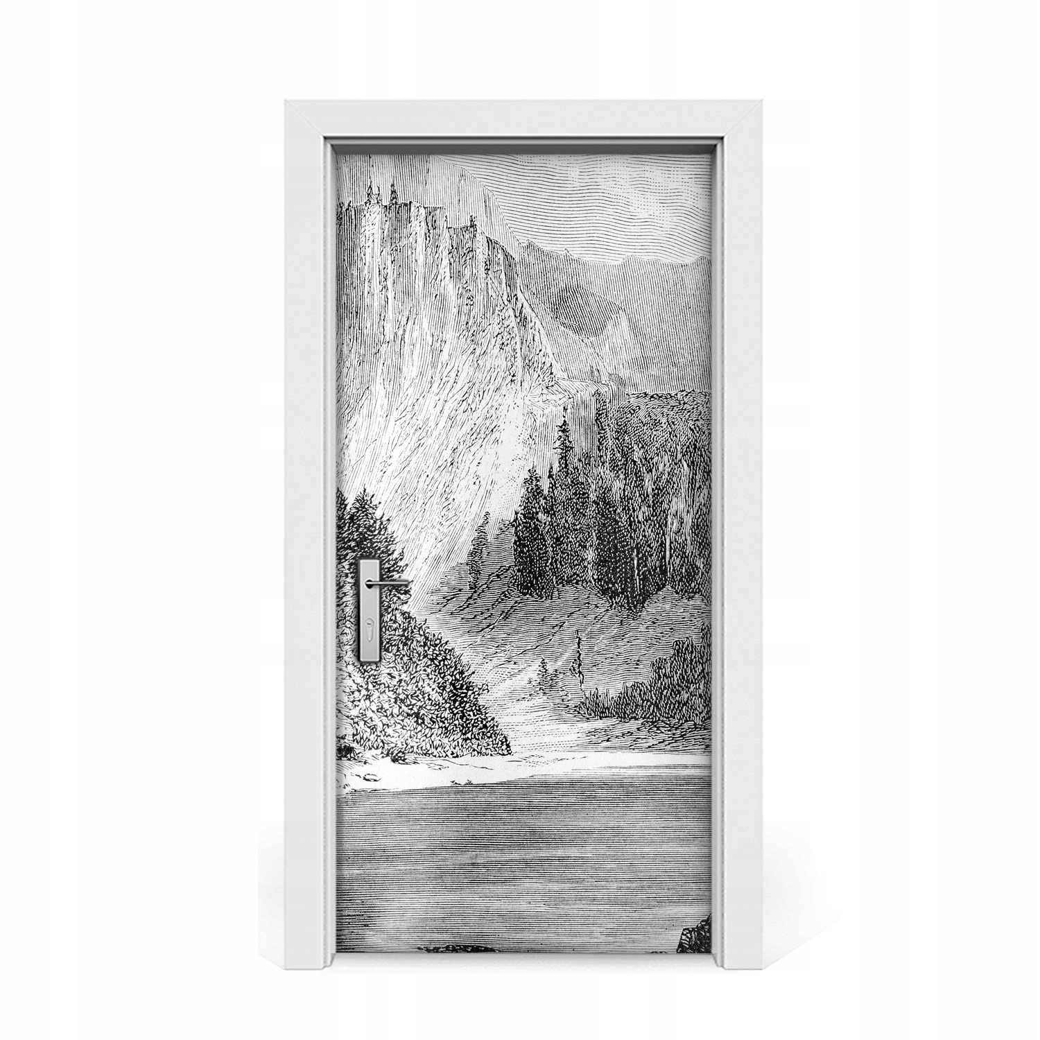 

Naklejka na drzwi okleina Góry krajobraz 95x205