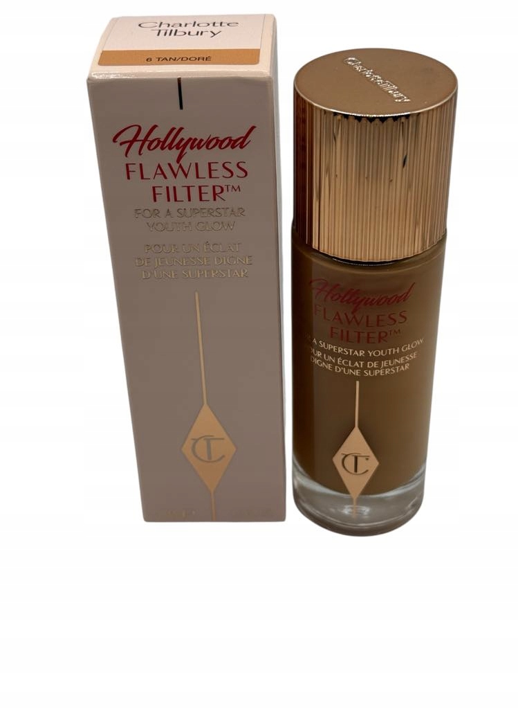 Charlotte Tilbury Hollywood Flaless Filter Rozjasňovač 6 Tan