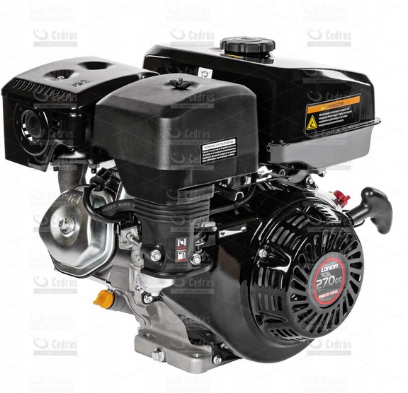 SILNIK DO ZAGĘSZCZARKI LONCIN G270F-A 25 mm + olej Marka Loncin