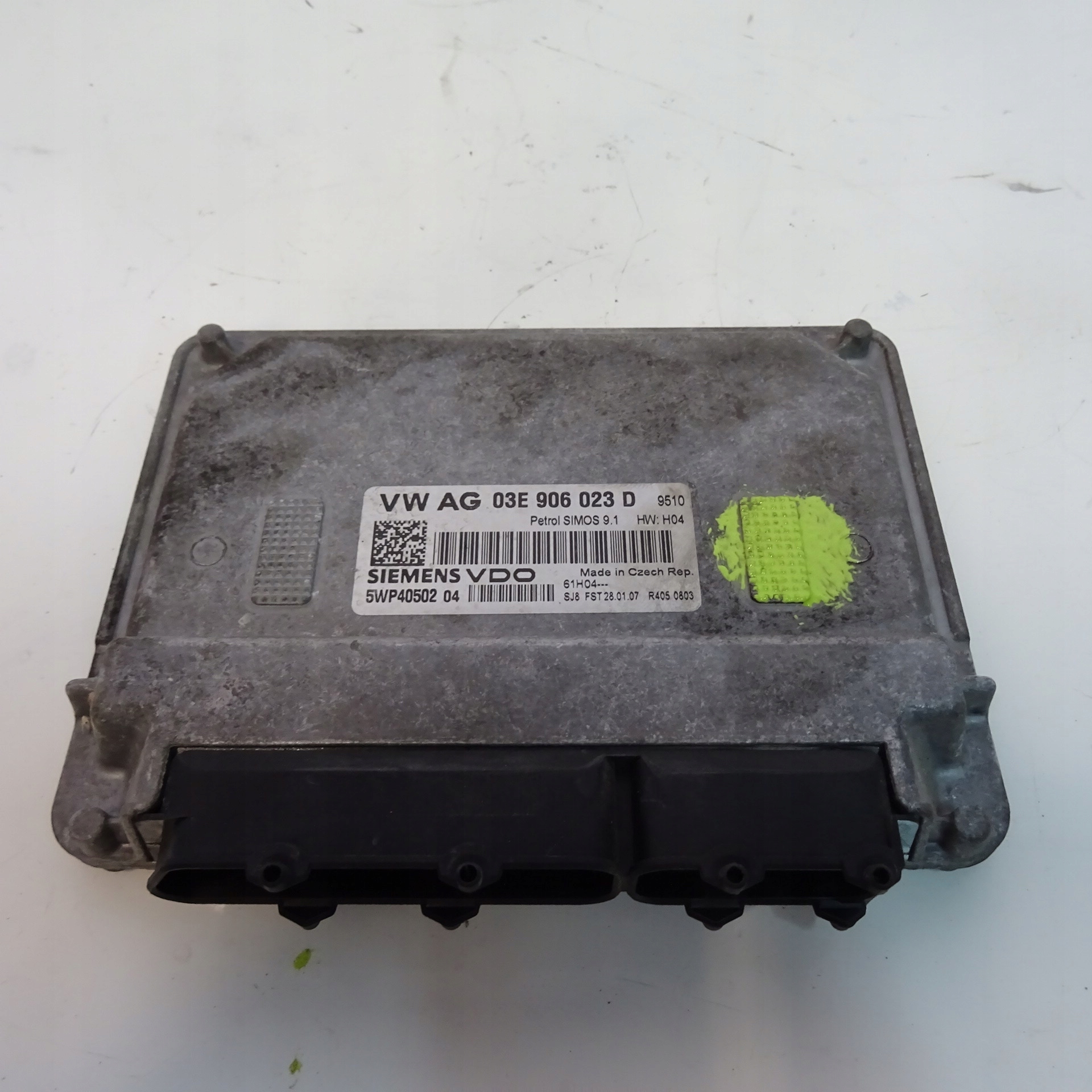 SEAT IBIZA 07R 1.4B Computer Bedienteil 03E906023D