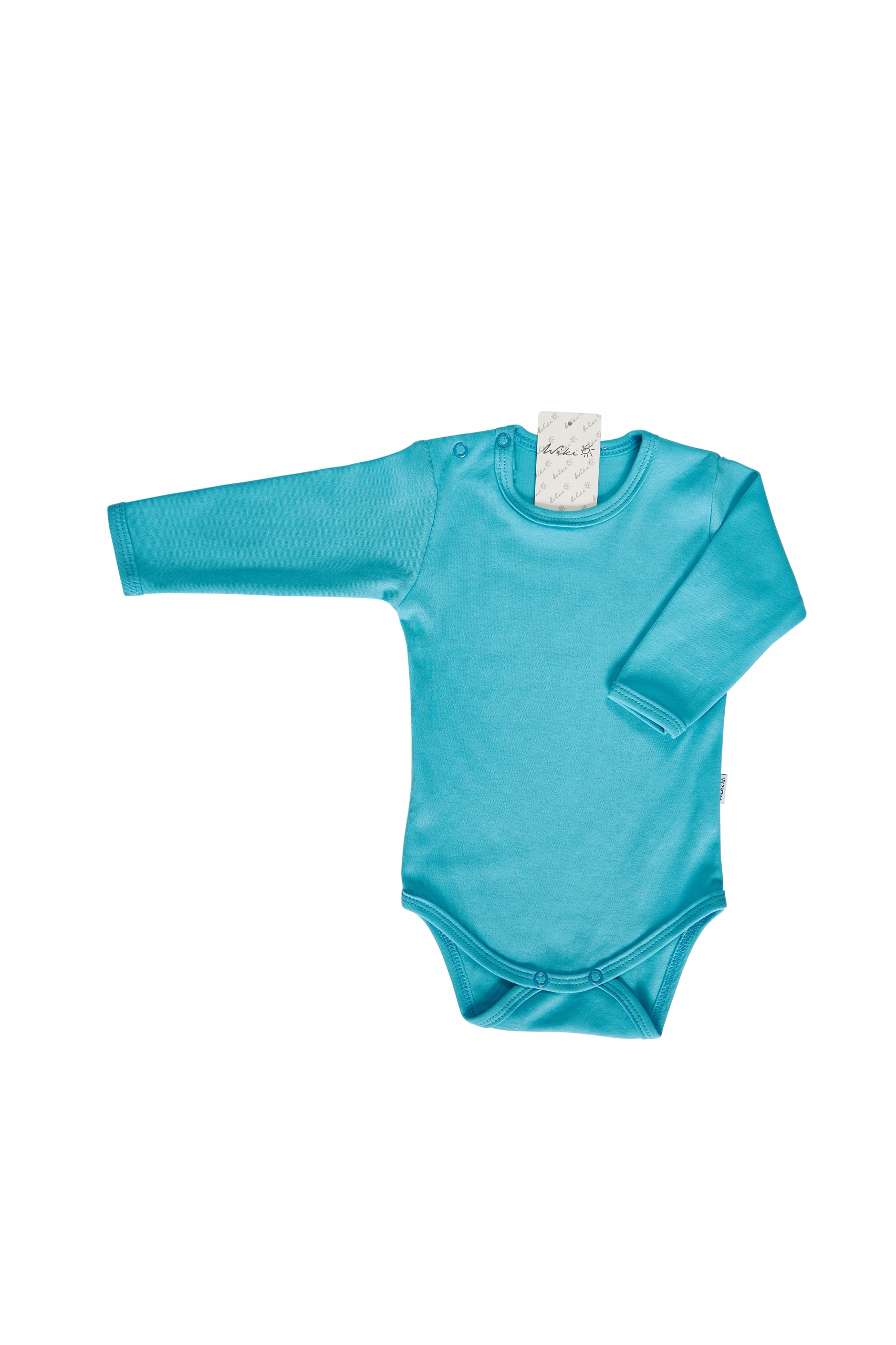 Body długi rękaw R: 68 kolor turkus Wiki