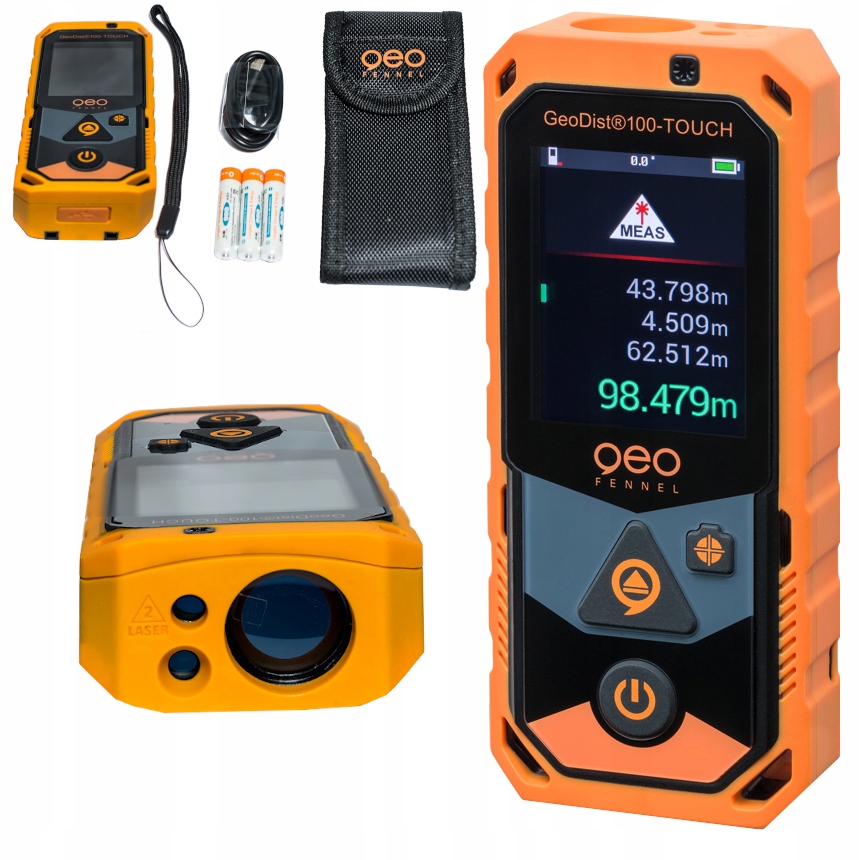 Dalmierz laserowy GeoDist 100-TOUCH z kamerą