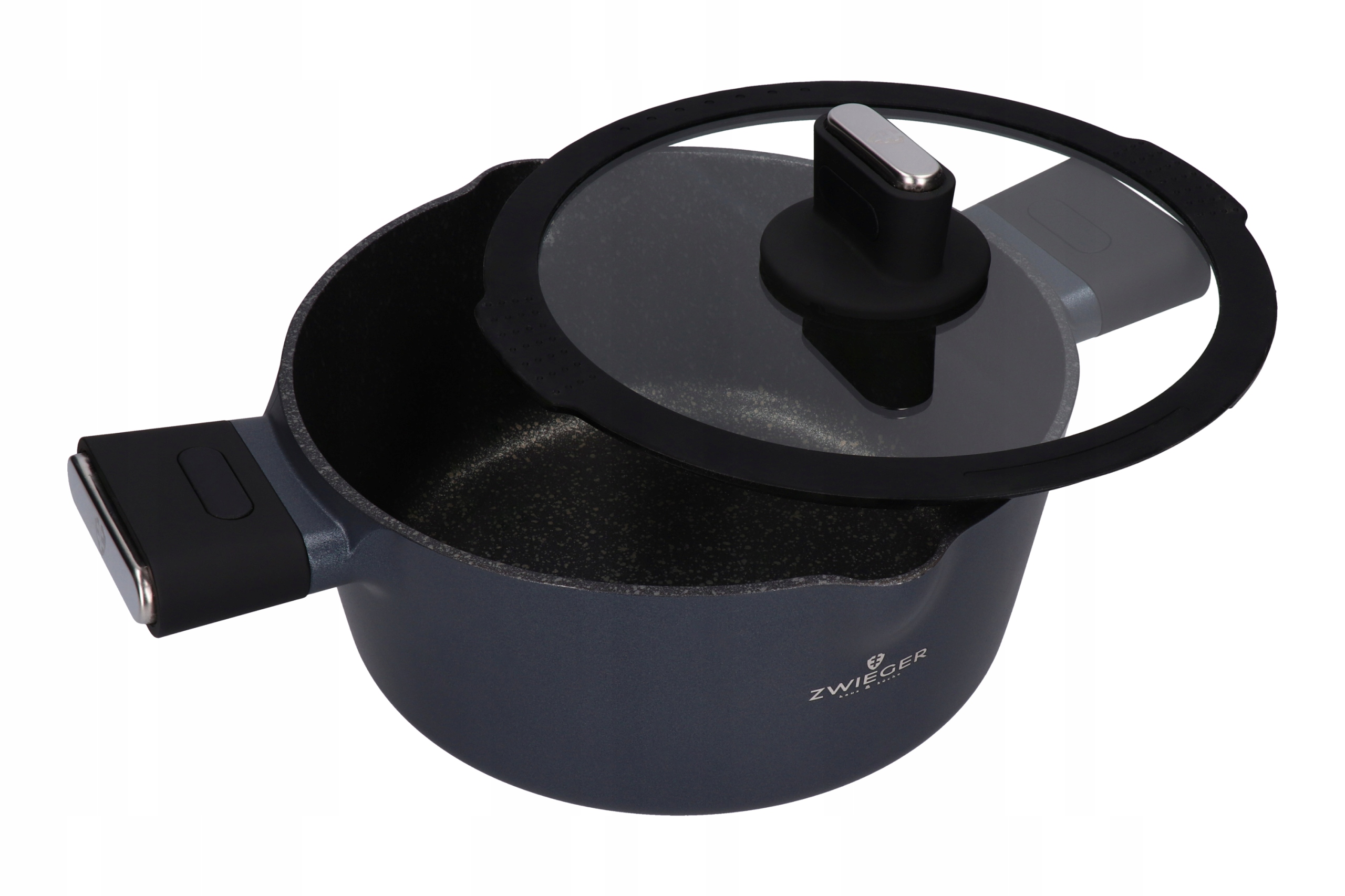 Zwieger Vesna Garnek 24 CM Pokrywka Indukcja 3,4 L Jakość