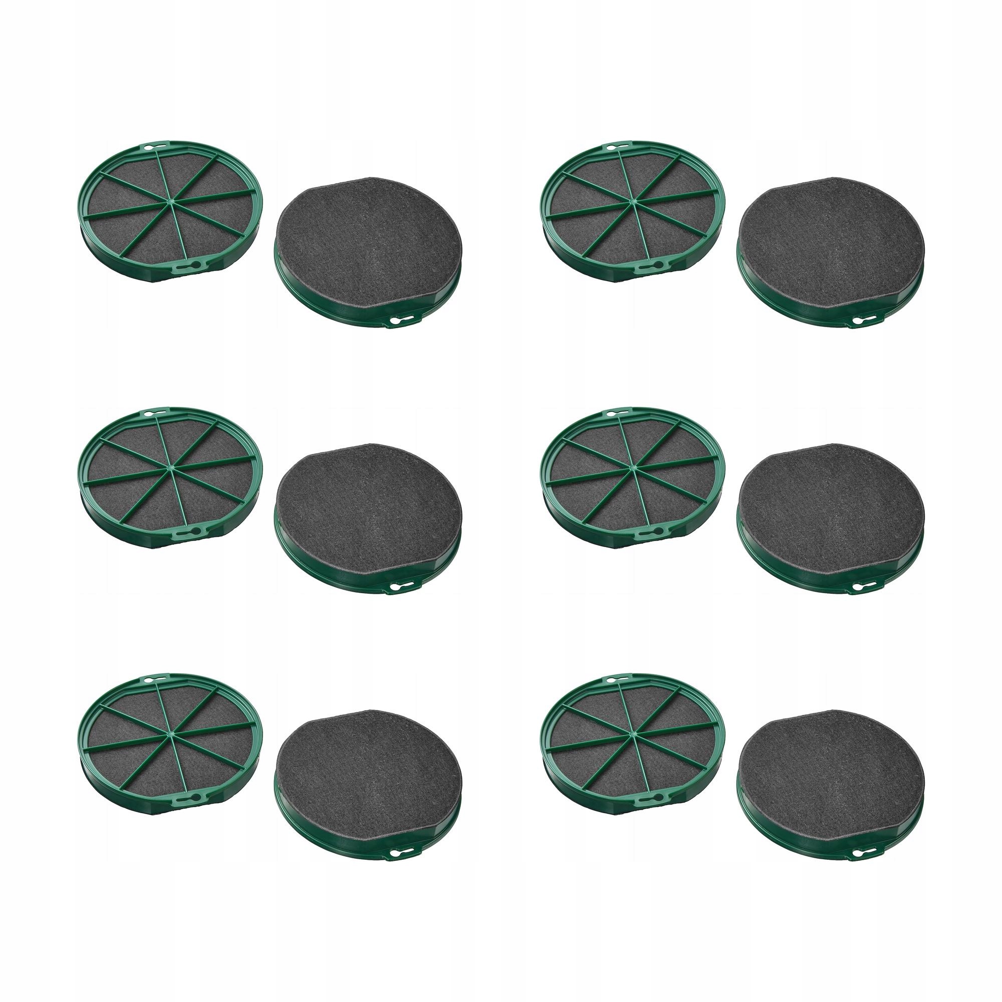 6 ks Uhlíkový filtr Nyttig Fil 400 2 ks, účinné odstraňování zápachu