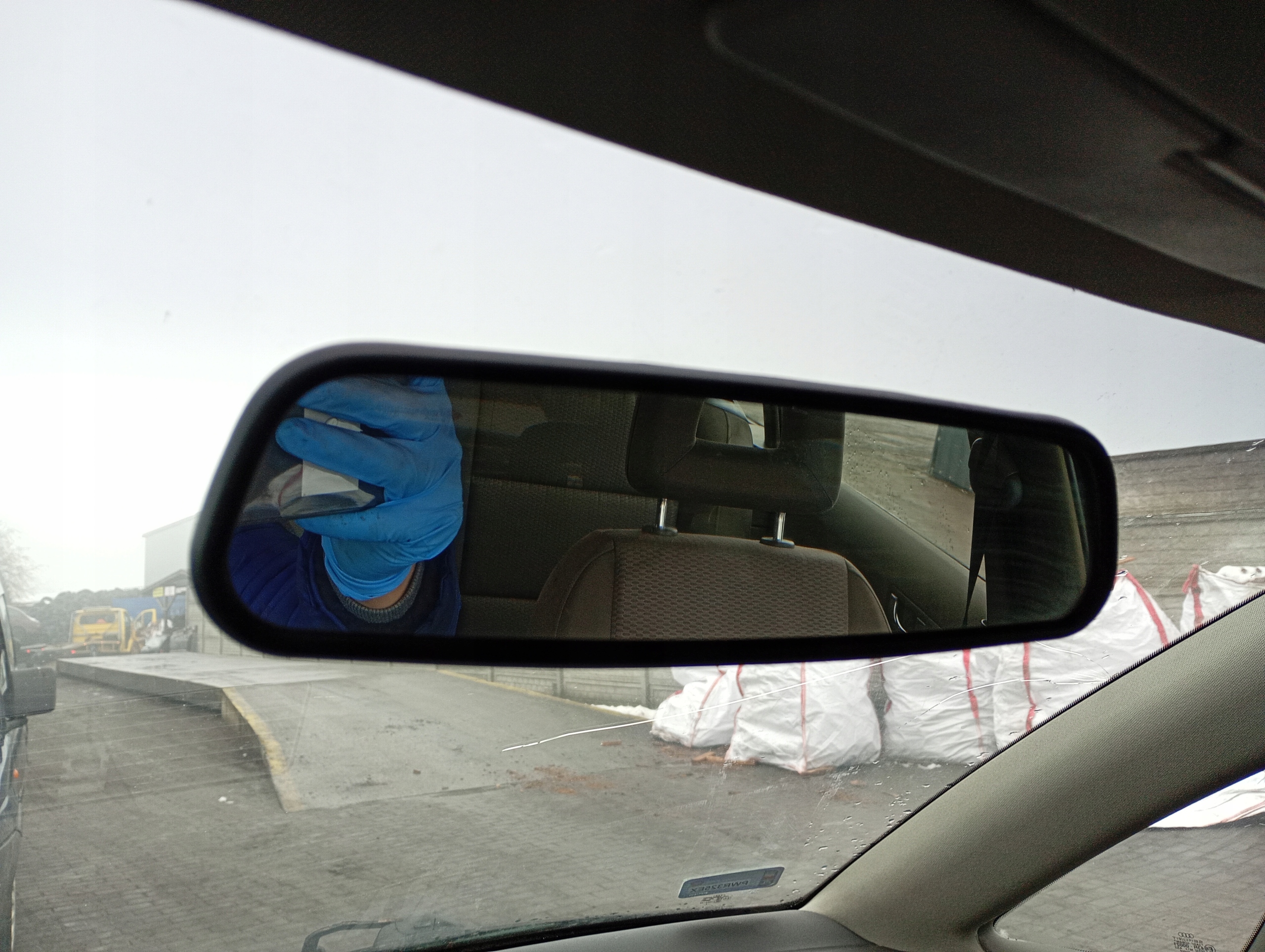 Audi A2 00-05 rear-view mirror inner