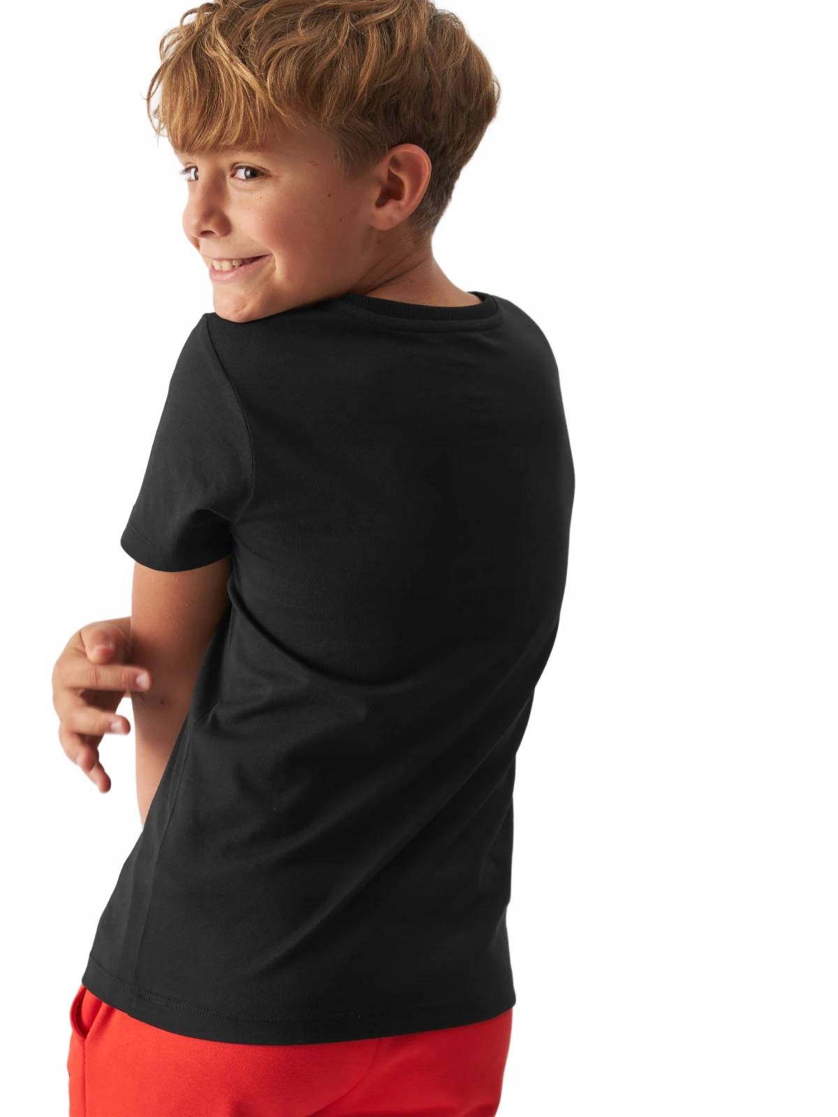 KOSZULKA CHŁOPIĘCA 4F T-SHIRT BAWEŁNA 128 Kod producenta 4FJWMM00TTSHM1627 20S