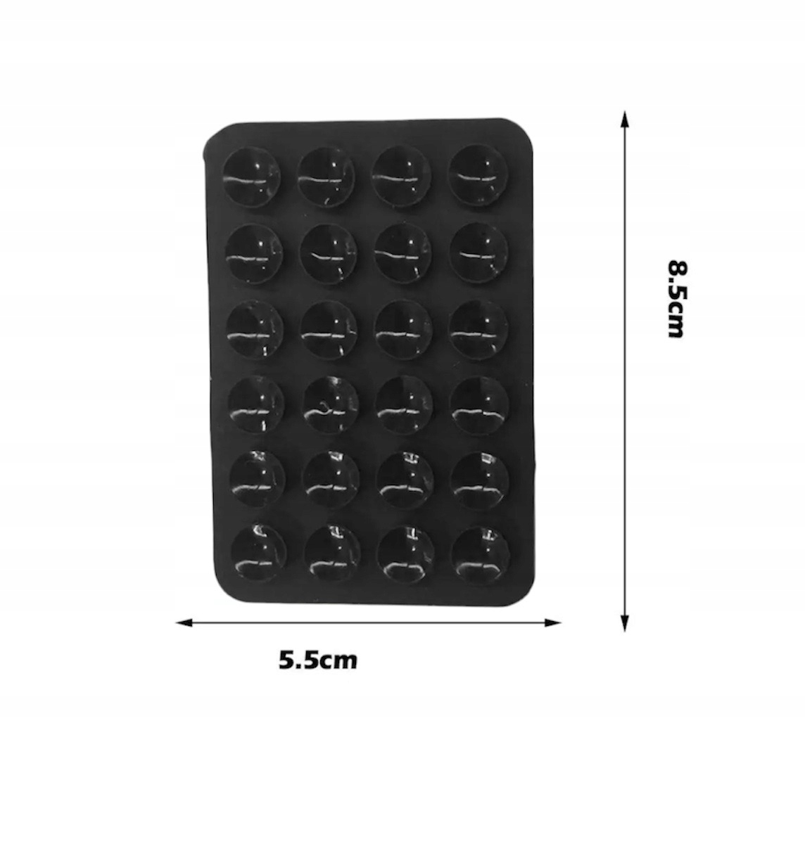 Silikonowy uchwyt samoprzylepny z przyssawką do etui na telefon Stan opakowania oryginalne