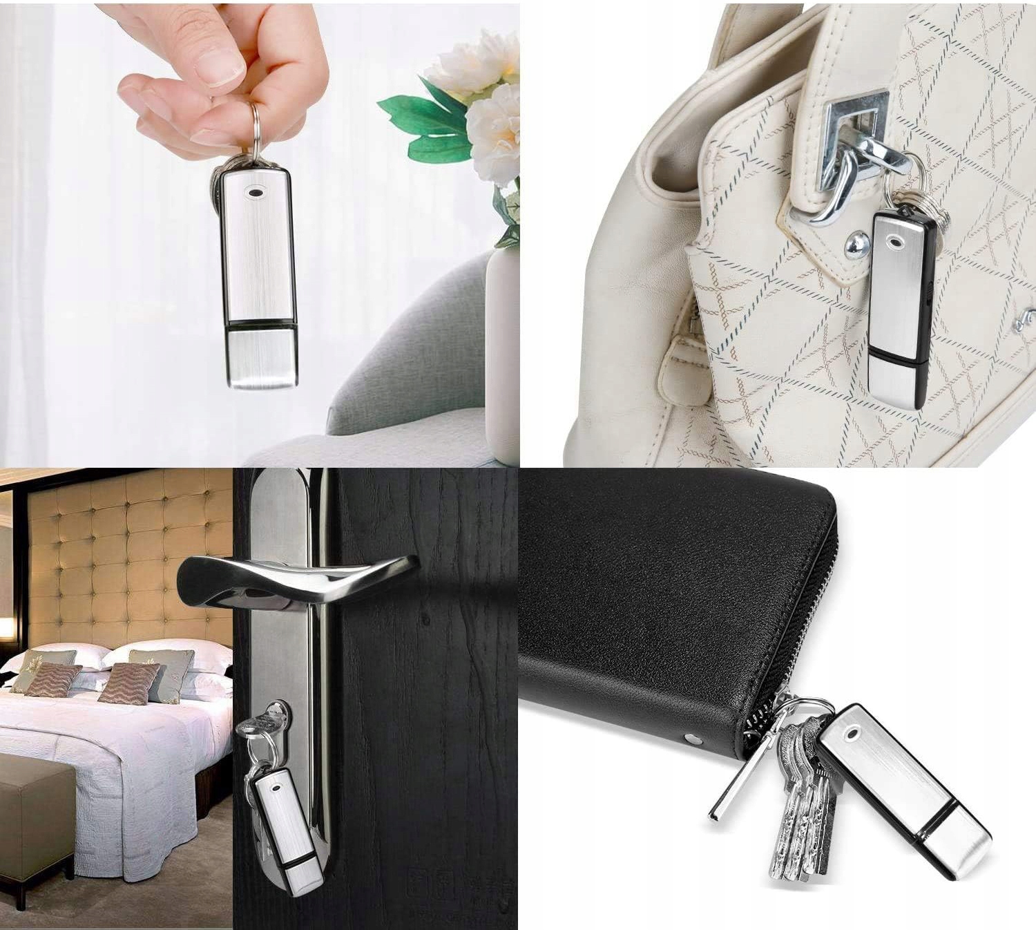 MINI DYKTAFON SZPIEGOWSKI PODSŁUCH PENDRIVE USB 8G Złącza USB