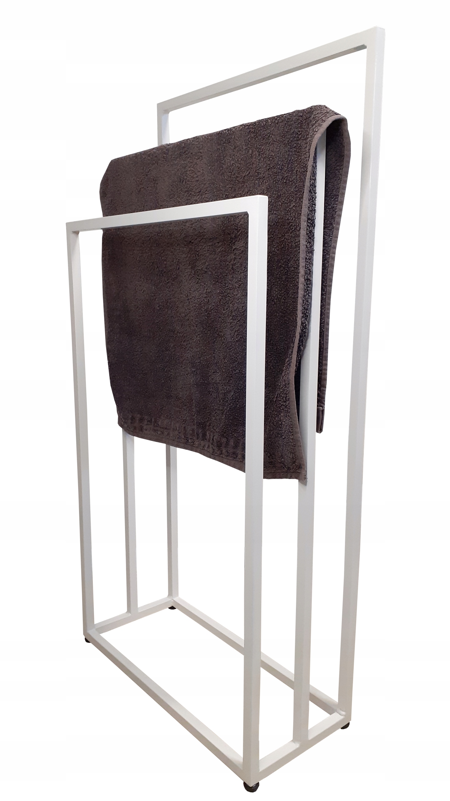 Stojak na ręczniki wieszak stojący loft wys 90cm Marka inna