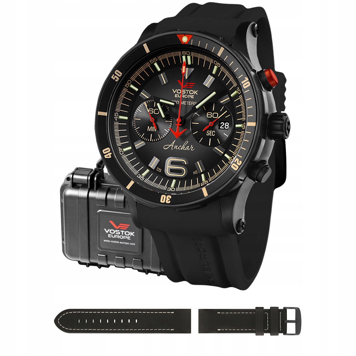 Pánské Hodinky Vostok Europe 6S21-510C582S černé p