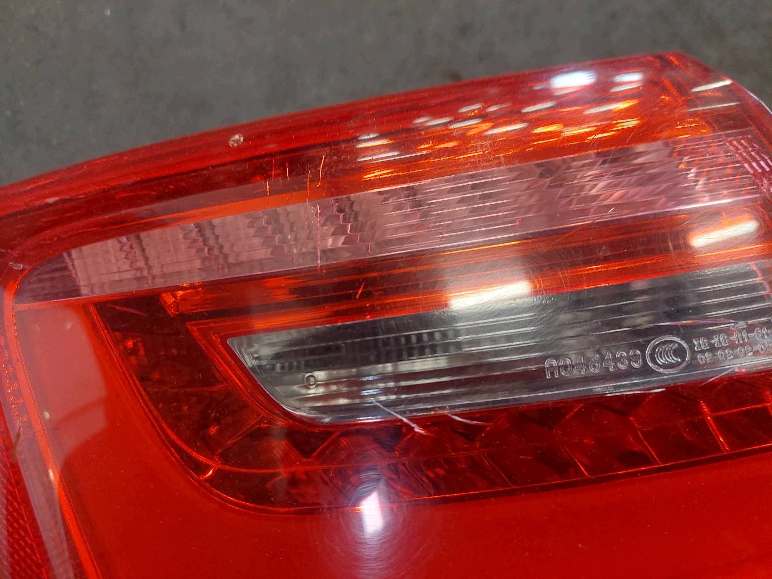 complete rear part AUDI A6 C7 LY9C trunk door boot bumper rear part lights rear part