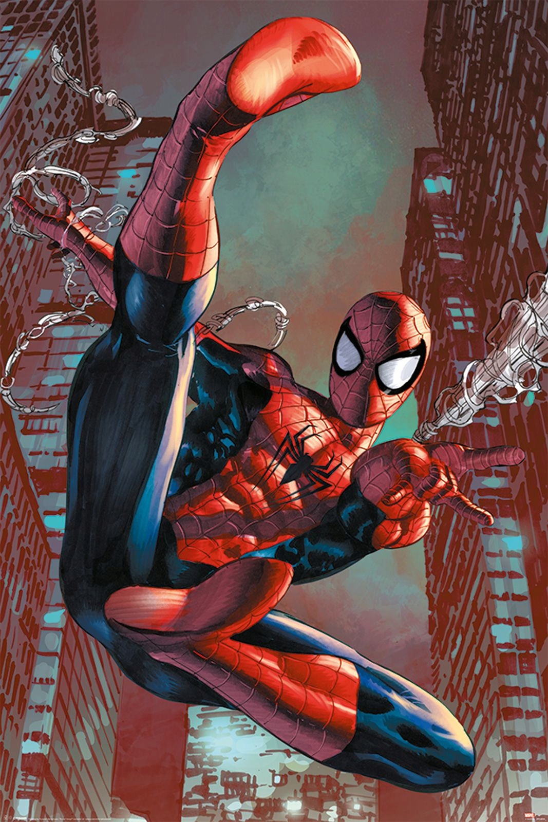 Plakat na ścianę Spider Man Web Sling 61x91,5 cm