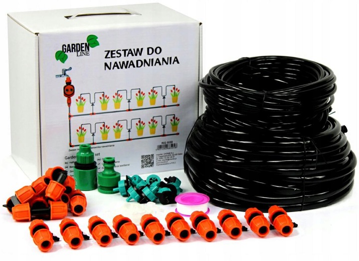 System Do Nawadniana Roślin GardenLine Nawadnianie Kropelkowe Roślin