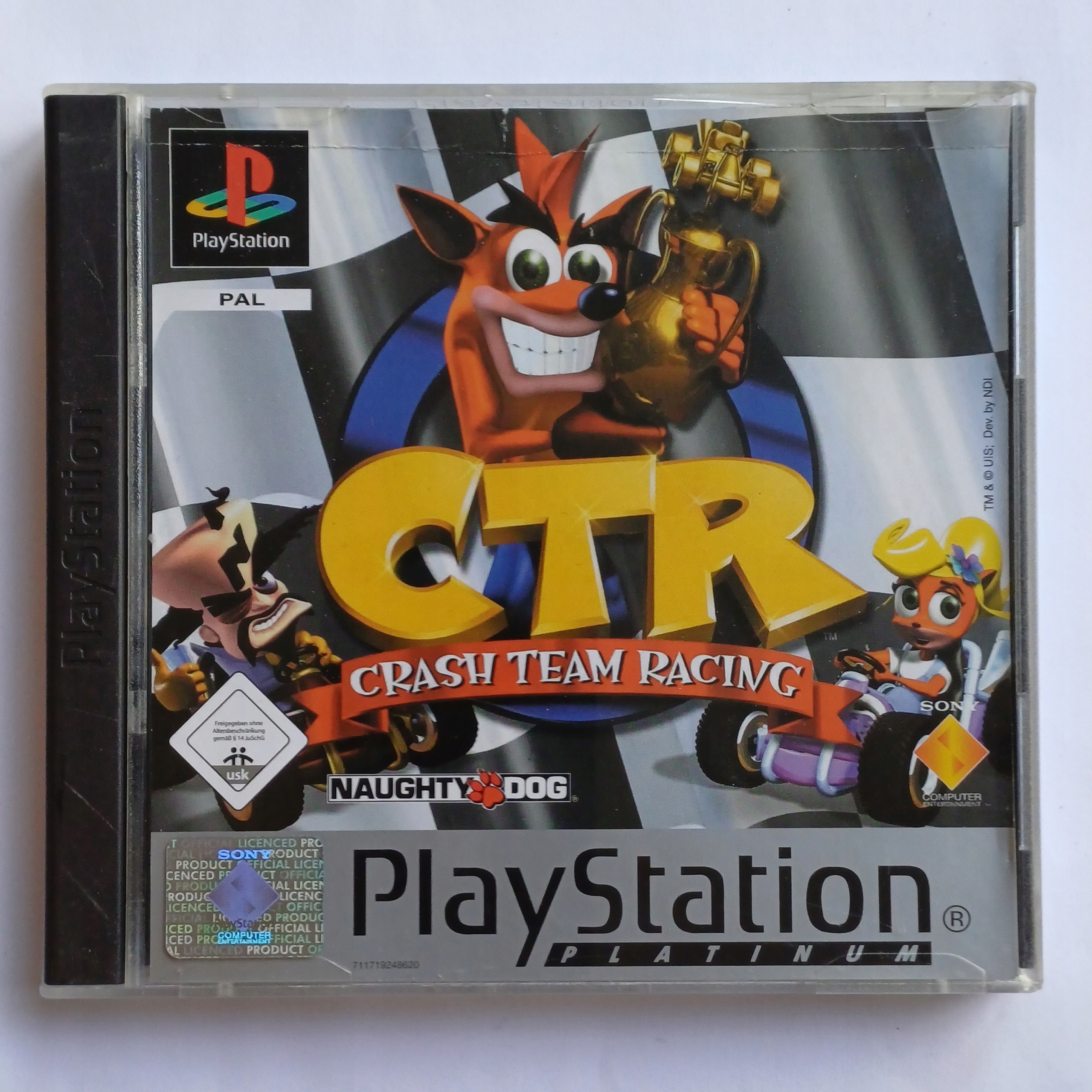 CTR CRASH TEAM RACING PlayStation (PSX) pudełkowa