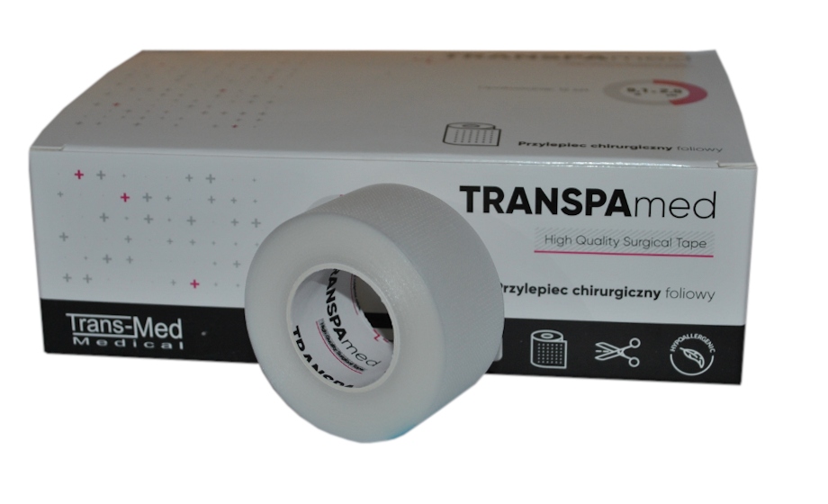 

Plaster Foliowy Transpamed 2,5cm x 9,1m 1SZT